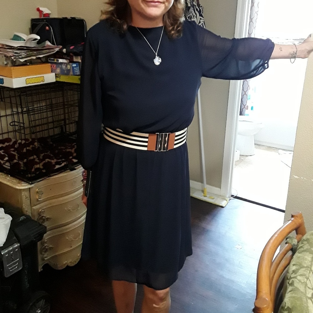 Midnight Blue Dress
